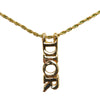 Logo Pendant Necklace - '10s Second-hand