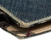 Nova Check Denim Bifold Wallet - '10s Second-hand