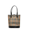 House Check Canvas Tote Bag - '10s Second-hand