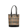 House Check Canvas Tote Bag - '10s Second-hand