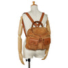 Suede Bamboo Backpack - '10s Second-hand