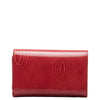 Patent Leather Happy Birthday Flap Wallet - '10s Second-hand