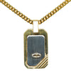 Logo Plate Chain Necklace - '10s Second-hand