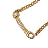 Rhinestone Chain Necklace - '10s Second-hand