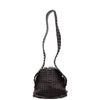 Intrecciato Leather Crossbody Bag - '10s Second-hand