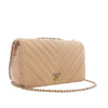 Secondhand Chanel Small Chevron Caviar Statement Flap