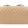 Secondhand Chanel Small Chevron Caviar Statement Flap