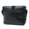 Burberry Smoke Check Coated Canvas Crossbody Secondhand