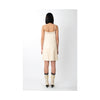 Secondhand Cream Leather Dress - '00s