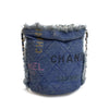 Secondhand Chanel Mini Denim Mood Bucket with Chain