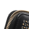 Chanel Studded Calfskin Zip Around Wallet Secondhand