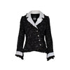 Secondhand Chanel Tweed Blazer With Crochet Trim - '00s