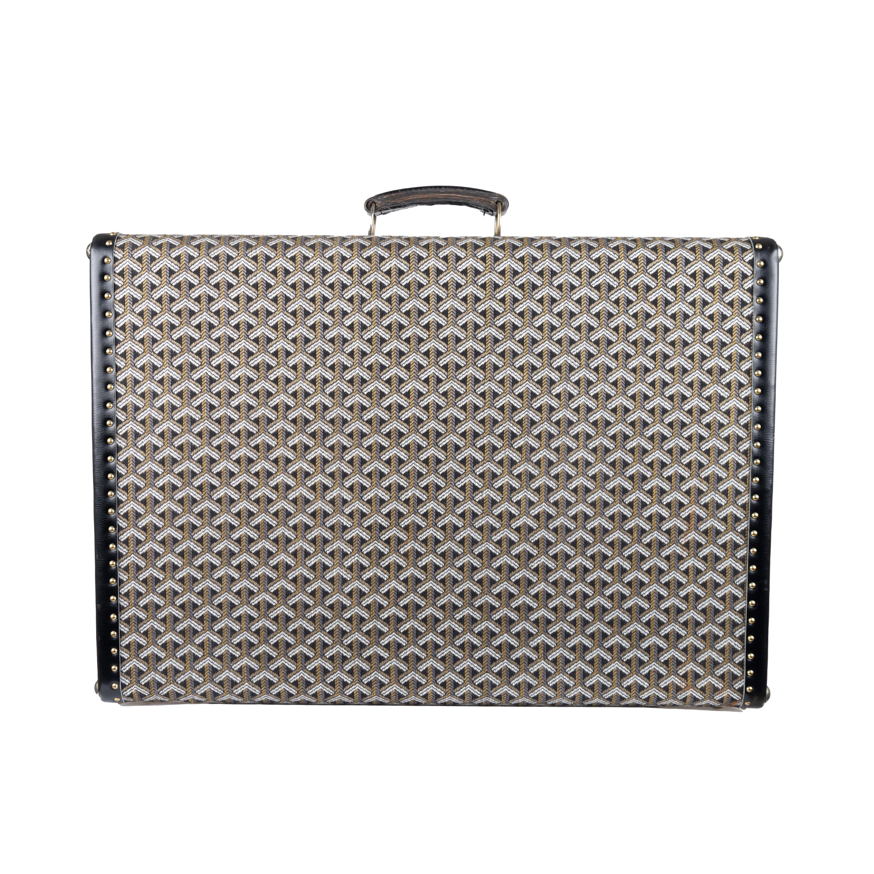 Goyard Canvas Suitcase Second hand