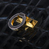 Secondhand Collection Privée Black Crocodile Leather Crossbody Bag - '80s