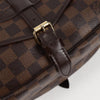 Secondhand Louis Vuitton Saumur Brown Canvas Bag