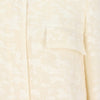 Chanel Ivory Colored Gauzed Cotton Jacket - '90s Second hand