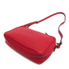 Secondhand Miu Madras Red Leather Bag