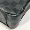 Secondhand Louis Vuitton Tadao Black Canvas Bag