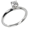 Secondhand Bulgari Solitaire Silver Platinum Jewelry