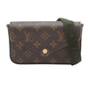 Louis Vuitton Felicie Strap & Go Handbag Monogram Canvas