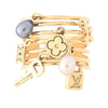 Secondhand Louis Vuitton Monogram Gold Yellow Jewelry