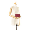 Secondhand Gucci GG Marmont Burgundy Leather Accessories