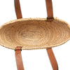 LOEWE Small Raffia Anagram Basket Tote Secondhand