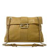 Fendi Leather Maxi Baguette Flap Bag Secondhand
