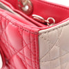 Dior Large Bicolor Lambskin Cannage Lady Dior Secondhand