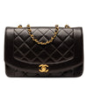 Chanel Medium Lambskin Diana Flap Secondhand