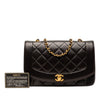 Chanel Medium Lambskin Diana Flap Secondhand