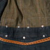 Secondhand Christian Dior by John Galliano Vintage Leather Embellished Denim Bar Jacket - '00s