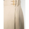 Yohji Yamamoto Beige Cotton Skirt - '90s Second hand