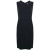Secondhand Chanel Black Wool Sleeveless Dress - '90s