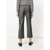 Dolce & Gabbana Grey Silk Trousers - 2000s Second hand