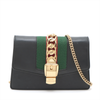 Secondhand Gucci Sylvie Black Leather Bag