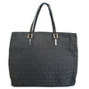 Secondhand Fendi Zucchino Black Canvas Bag