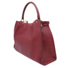 Secondhand Fendi Peekaboo Burgundy Leather Bag