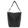 Secondhand Céline Seau Sangle Black Leather Bag