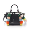 Secondhand Fendi Pompon Multicolour Leather Bag