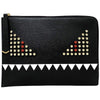 Secondhand Fendi Studs Black Leather Bag