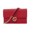 Secondhand Gucci GG Marmont Red Leather Accessories