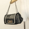 Secondhand Chanel Mademoiselle Black Leather Bag