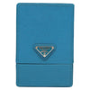 Secondhand Prada Cosmetic pouch Blue Leather Accessories