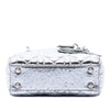 Dior Micro Metallic Crinkled Calfskin Cannage Lady Dior Secondhand