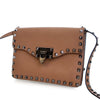Valentino Mini Leather Rockstud Flap Crossbody Secondhand