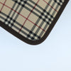 Secondhand Burberry Nova Check Beige Canvas Bag