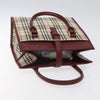 Secondhand Burberry Nova Check Beige Canvas Bag