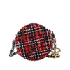Secondhand Chanel Tweed 19 Round Clutch with Chain