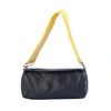 Secondhand Prada Spring/Summer 2001 Black and Yellow Leather Shoulder Bag - '00s